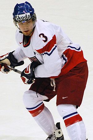 Radko Gudas CZE at the 2010 World Junior Ice Hockey Championships