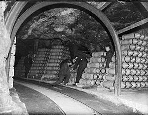 Raf fauld tunnel bombs