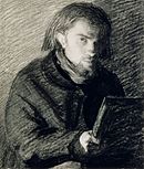 Self-Portrait by Fantin-Latour 1860