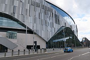 Tottenham Hotspur Stadium - view from High Road - June 2019
