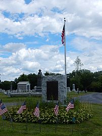 War Memorial on East Bangor Cemetery, PA 01