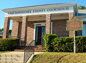 Chattahoochee County Courthouse in Cusseta