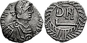 Denarius of Thrasamund
