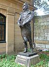 Statue of Governor Macquarie located at The Mint, Sydney