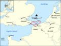 Dunkirk Evacuation shipping routes