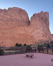 Garden of the Gods and benches