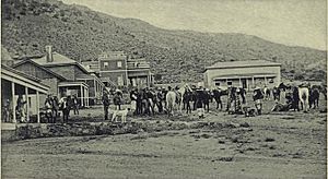 Geronimo departing for Florida from Fort Bowie, Arizona (1895)
