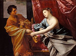 Guido Reni (Italian - Joseph and Potiphar's Wife - Google Art Project