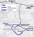 Heathrow Airport tube and rail stations