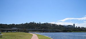 Kings Park from South Perth