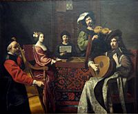 Nicolas Tournier Le Concert 1630 1635