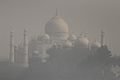 Pollution over Taj Mahal Uttar Pradesh India