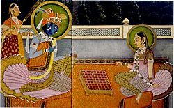 Radha-Krishna chess
