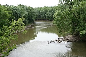 Sangamon River near Lincolns First Home in Illinois