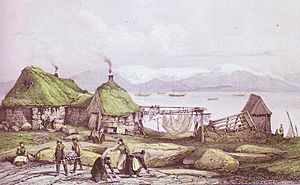 Sjómannsbýli í Reykjavík 1836