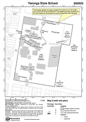 650025 Yeronga State School - Map 2 (EHP, 2016)