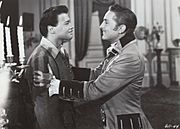 Arturo de Córdova and Turhan Bey in Adventures of Casanova (1948) (cropped)