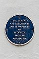 Barbican Association Plaque, Plymouth