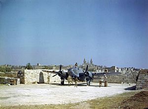 Beaufort 39 Sqn RAF at Luqa Malta 1943