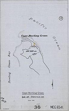 Cape Bowling Green - Plan, 1927