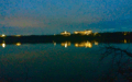 Cary Skyline over Lake Crabtree