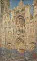 Claude Monet - The Rouen Cathedral at Sunset - Pushkin museum