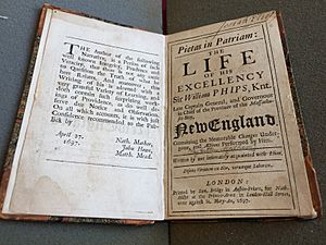 Cotton Mather's anonymous Life of Phips