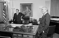Donald Rumsfeld with Martin Agronsky DD-SN-07-12957