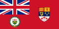 Flag of the Lieutenant-Governor of Ontario (1959-1965)