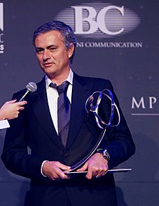 GlobeSoccer Awards 2012 - Jose Mourinho (cropped)