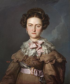 La reina María Josefa Amalia de Sajonia (Museo del Prado)