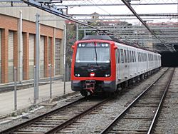 Metro Barcelona train type 5000