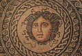 Museu d'Història de València, detall del mosaic de la Medusa