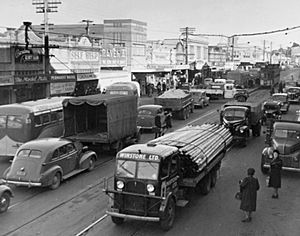 Newmarket Auckland Around 1950