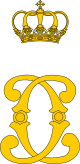 Royal monogram of Carol I of Romania.svg