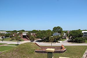 Sullivan's Island viewed from Fort Moultrie