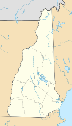 Waterloo Historic District (Warner, New Hampshire) is located in New Hampshire