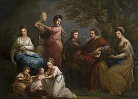 Angelica Kauffman - The Family of the Earl of Gower (1772)