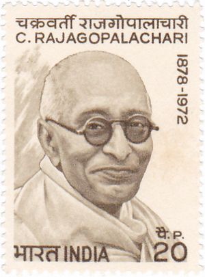 Chakravarthi Rajagopalachari 1973 stamp of India.jpg