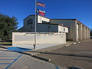 Veterans Memorial at Norma Lee Pullen Gymnasium