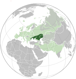 Indo-European steppe homeland map