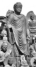 Loriya Tangai standing Buddha