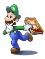 Mario and Luigi Paper Jam Luigi
