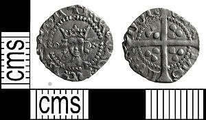 Medieval coin, Half penny of Henry V (FindID 890777)