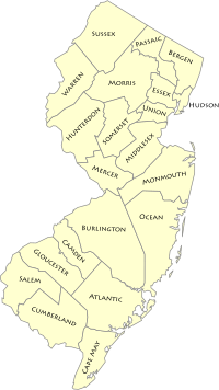 New Jersey Counties