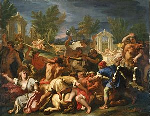 Sebastiano Ricci - Battle of the Lapiths and Centaurs (High Museum of Art)