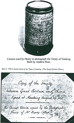 Treaty Of Nanking and Camera