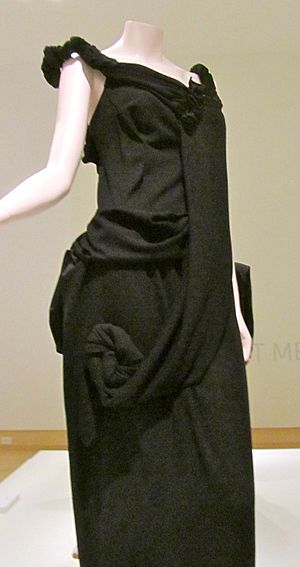 Yohji Yamamoto polyester gown 1998