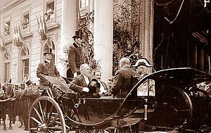 Avignon Arrivée de Poincaré le 14 octobre 1913