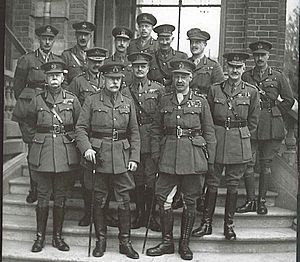 BEF commanders and chiefs of staff 1918